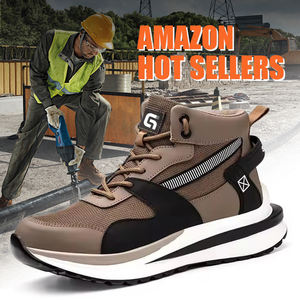 GUYISA Anpassbare Herren-Antirutsch-Sicherheitsschuhe mit Stahlkappe, säurebeständig, leicht, für Bau und Fabrik. - Product Image 5