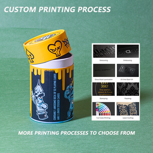 Tubo de papel biodegradable personalizado para regalos, manualidades, impresión Digital, tubos de empuje retorcidos cilíndricos para desodorante, bálsamo labial de té - Product Image 3