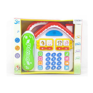 नए उत्पाद कार्टून टेलीफोन मज़ेदार बच्चे बुद्धिमान खिलौने प्लास्टिक बच्चों खिलौना फोन - Product Image 4