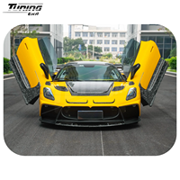 Kit de Carrocería Ancha Estilo M de Fibra de Carbono Seca para Maserati MC20 2020+ - Mejora de Parachoques Delanteros y Traseros, Faldones Laterales, Alerón y Embellecedores de Guardabarros