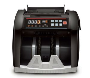 Contadora de Billetes LED Profesional ComPOSxb de Grado Comercial, Velocidad de 900 Billetes/Min, Tolva de 300 Billetes, Reconocimiento Automático de Monedas - Product Image 1