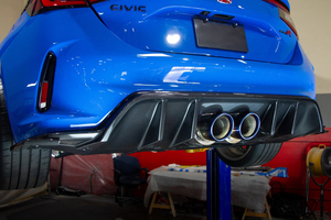 Pare-chocs arrière en fibre de carbone, diffuseur arrière pour <span class=keywords><strong>Honda</strong></span> FL5 <span class=keywords><strong>Civic</strong></span> <span class=keywords><strong>Type</strong></span> <span class=keywords><strong>R</strong></span> <span class=keywords><strong>2023</strong></span>-2026 - Product Image 6