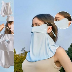 Venta caliente Máscara protectora de cuello de seda de hielo con protección UV Protector solar para promociones comerciales o regalos - Product Image 2