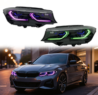 Phares à LED de style Ikon RGB Plug and Play pour BMW Série 3 G20 G28 2018 à 2022, DRL améliorés, pièces de rechange automobiles