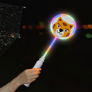 17 "cầm tay trẻ em Đồ chơi nhấp nháy ánh sáng lên động vật Lollipop Wand Led Neon ngọt ngào ánh sáng GLOW STICK đối với Đảng - Product Image 4