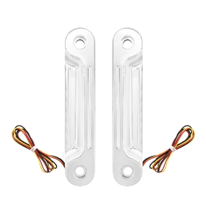 Support de lumière latérale pour amortisseur de moto, support de lumière décorative LED pour Harley Touring Road Glide Electra Glide 1998+ - Product Image 4