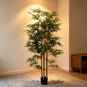 Árbol de Bambú Artificial Grande – Planta de Plástico Simulada para Decoración de Paisajes Interiores y Exteriores - Product Image 3