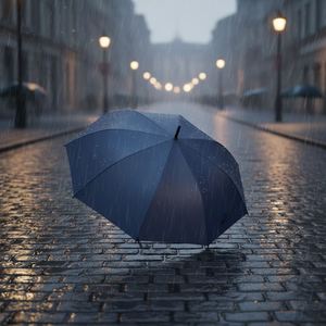 Parapluie droit personnalisé de marque, résistant au vent et à la pluie, avec impression de logo – Idéal pour les cadeaux - Product Image 3
