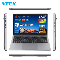 Laptop con Schermo Grande da 17.3", I3-1215U, Doppio Slot DDR SSD, Batteria da 5500mAh, Tastiera Retroilluminata, Lettore di Impronte Digitali, per Uso Professionale