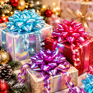 Rubans et nœuds en PP pour Noël, certifiés BSCI SMETA, provenant du Vietnam, avec économies tarifaires, vente en gros B2B pour les chaînes de magasins de détail américaines - Product Image 2