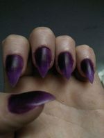 Vernis à ongles au henné vegan à base de plantes, fini mat, halal, rouge bordeaux, 10 ml, en pot de verre cosmétique