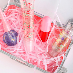 Nuevo equipaje Labios de Navidad Et <span class=keywords><strong>Gloss</strong></span> Glossy Vegan Moisture Etiqueta privada Cambio de brillo de labios Regalo del día de San Valentín - Product Image 5