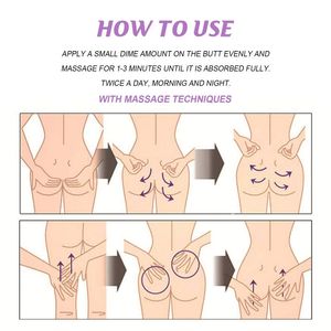 Crème à l'huile pour l'agrandissement des fesses, crème raffermissante pour les hanches, crème d'amélioration des fesses, sans effets secondaires, ensemble de sérum - Product Image 4