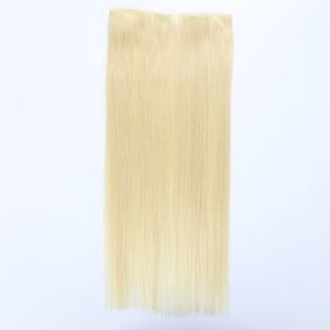 Brasilianische Haarverlängerung, unsichtbar, glatt, Genius-Maschinen-Doppelwebung, intakte Schuppenschicht, Remy-Haar, Blond, 40g-50g, Nr. - Product Image 3
