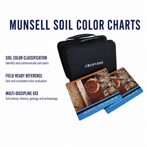 Tabelloni <span class=keywords><strong>colori</strong></span> Munsell per l'identificazione e la classificazione del colore del terreno in campo - Product Image 1