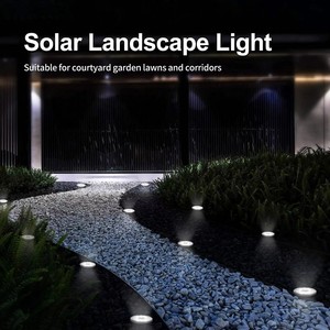 Luces Solares <span class=keywords><strong>para</strong></span> Exteriores al por Mayor, Lámpara Subterránea <span class=keywords><strong>de</strong></span> Disco con 20 LED, Foco Solar Enterrado <span class=keywords><strong>para</strong></span> Decoración <span class=keywords><strong>de</strong></span> Jardín, Césped y Patio - Product Image 5