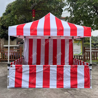 Tamaños personalizados Color Trade Show Publicidad Carpa Impermeable Nylon Impreso Exterior Plegable Pop-up Toldo Venta