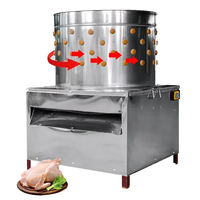 Machine à plumer la volaille de haute qualité / Doigts de plumeuse à volaille / Plumeuse pour poulets, oies et canards