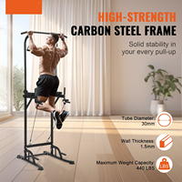 Barre de traction, station de dips, tour de musculation, équipement de fitness, entraînement musculaire, rack d'entraînement réglable en hauteur pour salle de sport à domicile