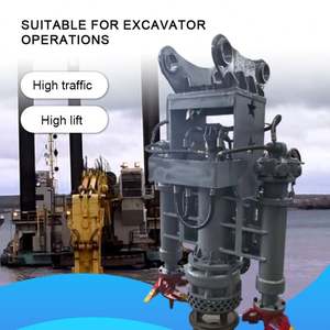 Hydraulic Centrifugal Submersible Slurry Excavator Pump with Customized <b>Support</b> for High Concentration Applications - Product Image 3