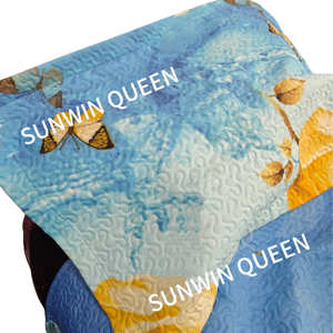 Juego <span class=keywords><strong>de</strong></span> Cubrecama Floral Reversible Moderno <span class=keywords><strong>de</strong></span> 3 Piezas a Precio <span class=keywords><strong>de</strong></span> Fábrica, con Falda para Cama, para <span class=keywords><strong>Invierno</strong></span> - Product Image 3