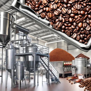 Máquina Industrial Automática 3 en 1 para Hacer Café Instantáneo en Polvo con Sistema de Extracción, Sistema de Concentración y Producción Eficiente - Product Image 1