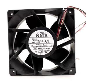 Ventilateur axial de refroidissement pour onduleur NMB <span class=keywords><strong>Mobea</strong></span> 12038VA-24Q-FA 24V 1.20A 120*120*38 à roulement à billes, alimentation électrique, personnalisation ODM - Product Image 1