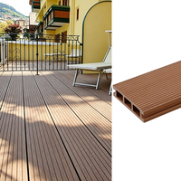 Dalles de terrasse en composite WPC à emboîtement rapide, imperméables, pour balcon et petite terrasse