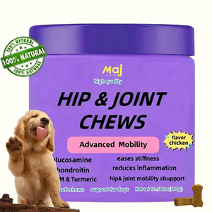 Personalización de Marca Privada - Suplementos para Cadera y Articulaciones con Glucosamina para Perros - Golosinas Masticables para Perros - Alivio Natural del Dolor Articular - Product Image 1
