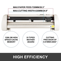 Plotter de Corte de Vinilo de 28 Pulgadas (720 mm), Plotter Gráfico para Publicidad, Diseño Artesanal, Corte de Letreros