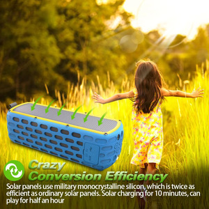 Altavoz Portátil Inalámbrico Cyboris T6 con Chip, Carga Solar, <span class=keywords><strong>Tecnología</strong></span> Combinada para Deportes al Aire Libre, Batería de Alta Capacidad - Product Image 6