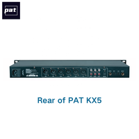 Processeur audio numérique de karaoké PAT KX5 5.1, DSP 32 bits, 24 bits/48 kHz, Bluetooth sans fil, lecture MP3, écran couleur LCD, métal, haute résolution