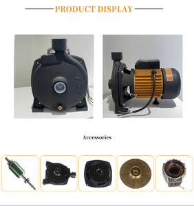 Bomba de Agua Centrífuga de Superficie de Alta Eficiencia, 0.5-2HP, Eléctrica, Motor 100% Cobre, para Suministro de Agua Limpia - Product Image 2