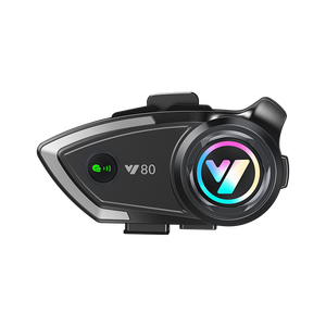 Auriculares Inalámbricos para Casco de Motocicleta Y80 con Resistencia al Agua IP6 y Tiempo de Reproducción para <span class=keywords><strong>Cascos</strong></span> Integrales/Abiertos/Semiabiertos, para Llamadas y Música - Product Image 1
