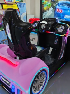 Coin Operated Speed Racing 55 Inch HD LCD Commercial Racing Car Dynamic Arcade Game Machine English Plastic for FEC - Product Image 6