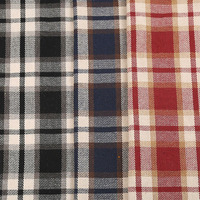Tissu Tweed à Carreaux Teint en Fil 100% Polyester pour Manteau, Veste et Jupe – Vente Chaude des Fabricants Chinois