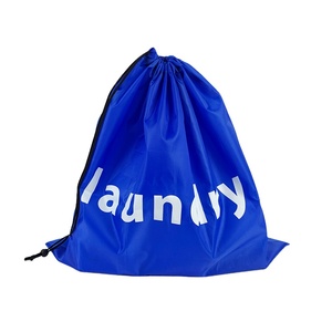 Sac à cordon pliable personnalisé avec fermeture éclair, sac à dos de sport en polyester robuste pour les voyages, les sports et l'usage quotidien - Product Image 1