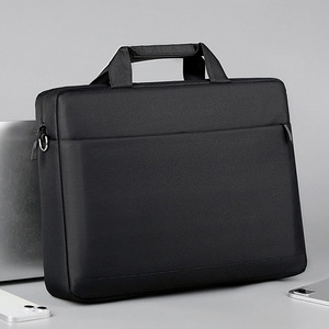 Sac pour ordinateur portable Oxford imperméable, mallette d'affaires durable avec fermeture éclair, pour hommes et femmes, 15,6 pouces, sacoche de transport pour ordinateur portable de bureau - Product Image 1