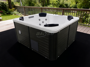 <span class=keywords><strong>Prix</strong></span> d'usine Spa <span class=keywords><strong>extérieur</strong></span> en acrylique avec hydromassage, baignoire à remous, baignoire autoportante, <span class=keywords><strong>jacuzzi</strong></span> pour 4 personnes, <span class=keywords><strong>jacuzzi</strong></span> <span class=keywords><strong>extérieur</strong></span> - Product Image 4