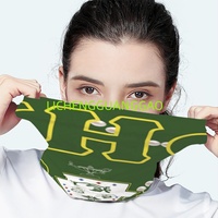 Cache-cou sans couture en tissu extensible imprimé pour la sororité Chi Eta Phi, masque facial de sport, bandana d'extérieur, personnalisation du logo disponible