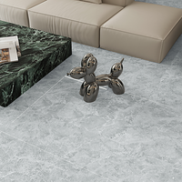 Carrelage en porcelaine aspect marbre gris cendre 600x1200mm moderne facile à nettoyer imperméable pour sol/mur salle de bain hall villa salon hôtel