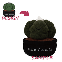 Peluche super douce personnalisée avec des matériaux en coton PP et polyester