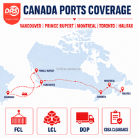 Transitaire Chine-Canada, transport maritime FCL/LCL, consolidation, DDP, porte-à-porte, agent entrepôt Calgary