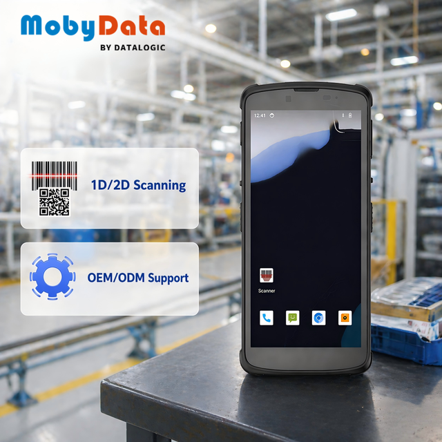 Mobydata SA99  Rugged Android PDA Barcode Scanner 4G Octa-Core IP67 Handheld Device for Retail Inventory Warehouse