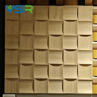Panneaux acoustiques modernes en mosaïque, panneaux acoustiques absorbants le son, durables, en MDF et polyester
