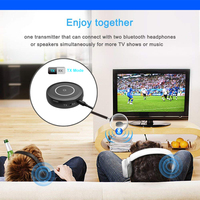 Bluetooth 5.0 Zender En Ontvanger, 3-In-1 Draadloze Bluetooth Adapter, lage Latency Bluetooth Audio Adapter Voor Tv, Auto