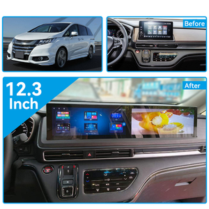 Carplay de 12,3 pulgadas para Honda <span class=keywords><strong>Odyssey</strong></span> 2022-2024, navegación para coche, reproductor de vídeo Multimedia, pantalla de visualización, unidad principal estéreo para coche - Product Image 2