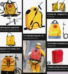 Pulvérisateur à dos en PVC de 20 L pour la lutte contre les incendies, brumisateur d'eau flexible pour les professionnels de la lutte contre les incendies - Product Image 6