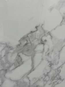 Piedra sinterizada de piedra prefecta, pintura de <span class=keywords><strong>suelo</strong></span> de Xiamen, azulejos de porcelana de pared <span class=keywords><strong>Interior</strong></span> pulida, mármol de porcelana grande blanco puro y negro - Product Image 4