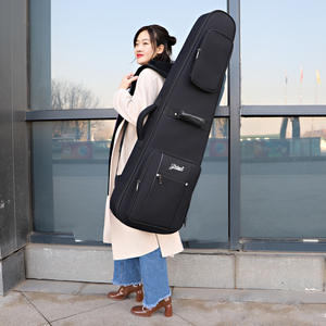 Bolsa para Guitarra Eléctrica y Bajo, de Algodón Perlado Grueso, Material Oxford, Diseño de Resorte, Bolsa para Instrumentos Musicales, Venta al Por Mayor del Fabricante - Product Image 2